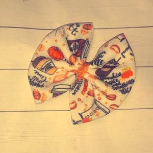 Pumpkin Spice Bow